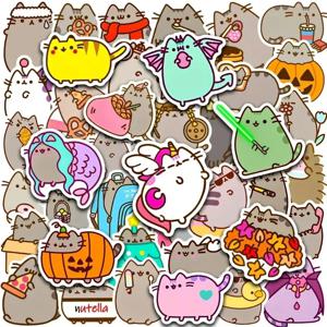 50/100PCS 귀여운 카와이 Chunky 고양이 스티커 팩 데칼 편지지 스크랩북 노트북 전화 일기 낙서 어린이 스티커