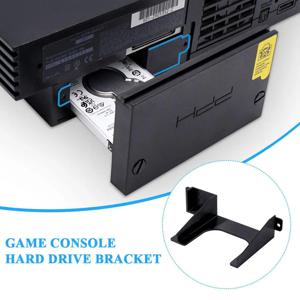PS2 SATA 네트워크 어댑터 용 2.5IN 하드 드라이브 브래킷 3D 인쇄 스탠드 홀더 PS2 Fat 게임 콘솔 용 HDD 브래킷 SSD 스탠드