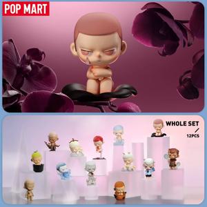 POP MART 쿠보 브리딩 인 시리즈 피규어 미스터리 박스, POPMART 블라인드 박스, 액션 피규어 귀여운 장난감, 1 개, 12 개