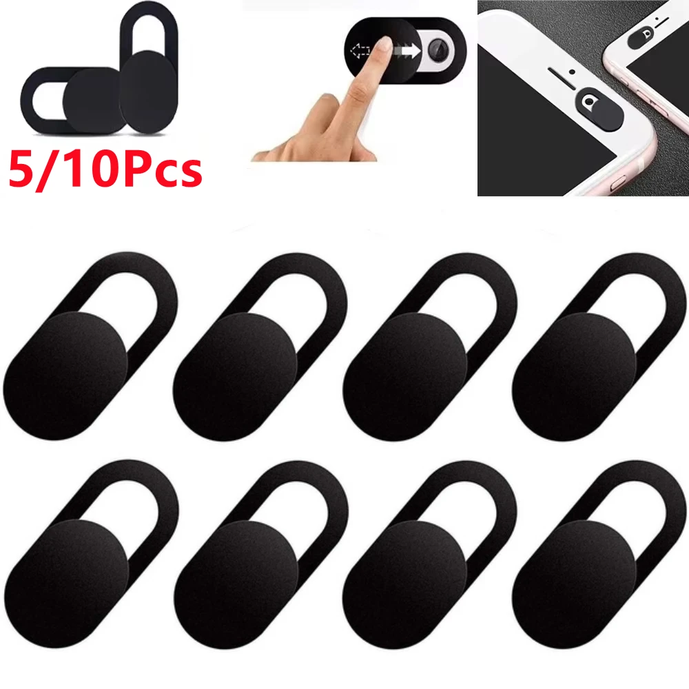 웹캠 커버 셔터 자석 슬라이더 카메라 커버 개인 정보 보호 iPad 태블릿 노트북 Pc 카메라 전화 렌즈 개인 정보 보호 스티커