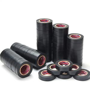 11M 검정색 난연성 전기 절연 테이프 전기 기사 와이어 고전압 PVC 방수 자체 접착 전기 테이프