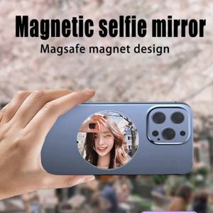 MagSafe 자기 전화 후면 셀카 Vlog 미러 HD 사진 지원 카메라 볼록 거울 아이폰 삼성 사진 액세서리