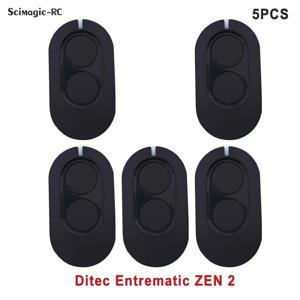 1/3/5/10pcs DITEC Entrematic ZEN2 ZEN4 BIXLS2 BIXLP2 GOL4 BIXLG4 차고 문 원격 제어 433MHz 롤링 코드