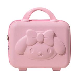 14 인치 새로운 휴대용 만화 가방 Sanrios Kawaii 애니메이션 화장품 케이스 작은 가방 빛 귀여운 수하물 기념품 학생