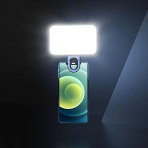 아이폰에 대 한 포켓 LED Selfie 빛 삼성 IPad 휴대 전화 노트북 클립 플래시 채우기 비디오 사진 Ringlight 사진 램프