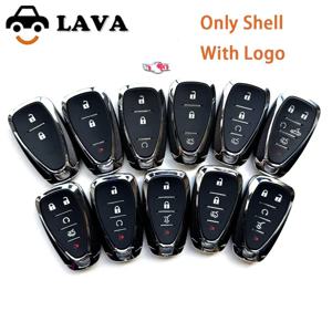 Chevrolet Cruze Malibu Camaro Equinox 스마트 키 Fob 바디 하우징 용 LAVA 2/3/4/5/6 버튼 원격 자동차 키 쉘 교체