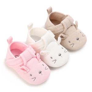 2023 여아용 부드러운 밑창 신발, 신생아 부티 슬리퍼, 첫 워커, 가을 유아 신발