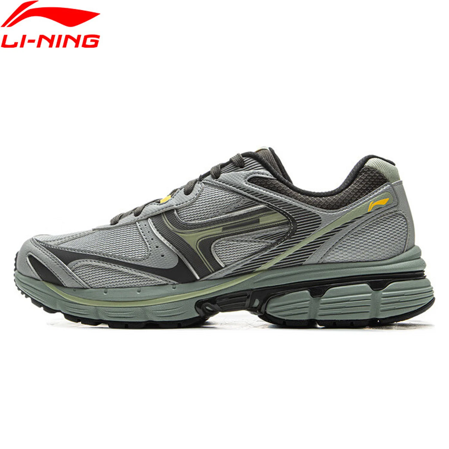 Li-Ning 남성용 PENTIUM 1000 러닝 조거 신발, 가벼운 폼 쿠션, 편안한 통기성, 레저 스포츠 스니커즈, ARSV039