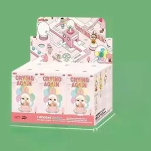 CryBaby Crying Baby 시리즈 실제 캐릭터, 비닐 얼굴, 봉제 블라인드 박스, 인형, CryBaby 핸드백, 소녀 선물
