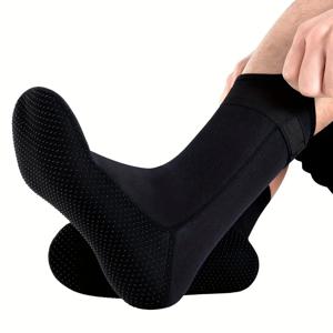 3mm 네오프렌 다이빙 양말 잠수복 신발 미끄럼 방지 서핑 수영 핀 양말 탄력성 비치 부츠 스노클링을위한 따뜻한 아쿠아 양말