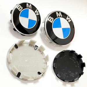 4PCS BMW 휠 센터 캡 68mm 56mm 파란색 흰색 Hubcap BMW E46 E90 E30 F10 F30 X5 X3 E39 F25 E60 E91 E87 M 자동차 액세서리