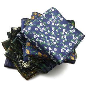 새로운 자카드 꽃 포켓 스퀘어 세련된 Noverty 그린 레드 블루 23cm Hankerchief Fit 비즈니스 웨딩 파티 무대 정장 Hanky ​​Gifts