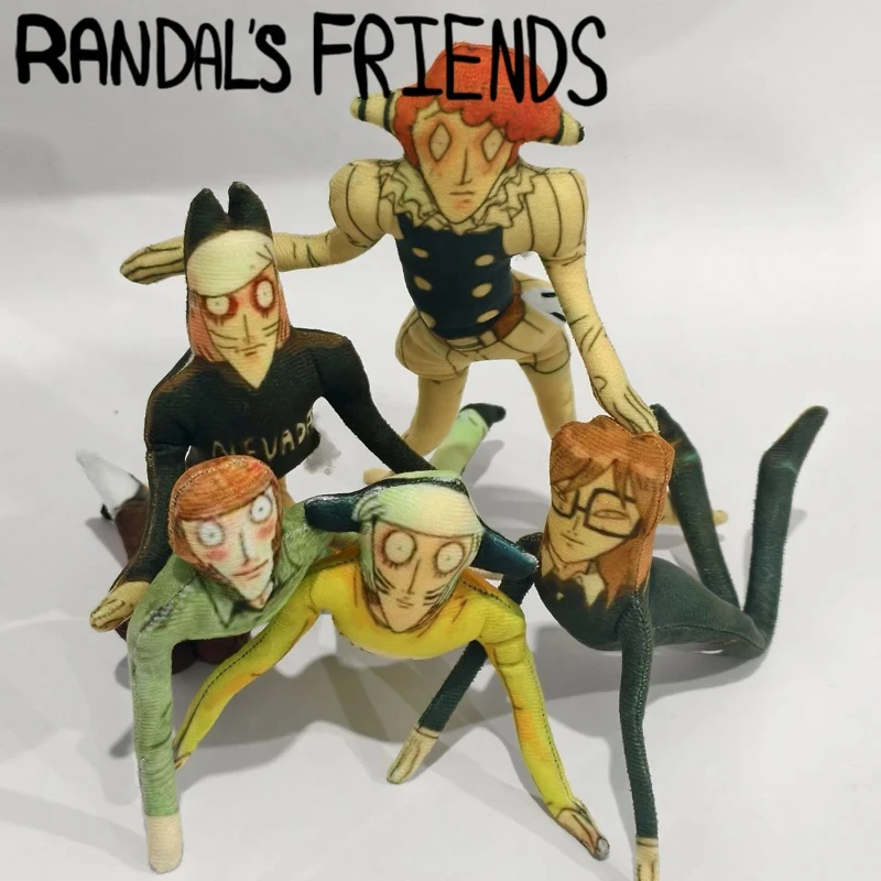 애니메이션 Randal의 친구 Ranfren 코스프레 인형 추상 공동 이동성 봉제 인형 장식 액세서리 할로윈 선물 소품