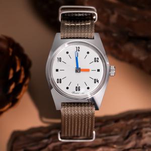 7120 손 바람 기계식 시계 남자 36mm 레트로 비즈니스 계시기 클래식 단순 커플 시계