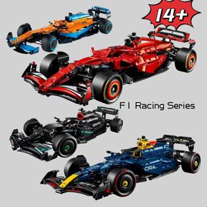 2025 새로운 F1 레이싱 시리즈 F1 W14 42171 성능 MCL 포뮬러 42141 RB20 F1 42206 SF24 F1 42207 Supercar 모델 조립 선물