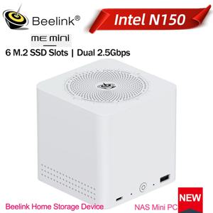 비링크 ME 미니 NAS 인텔 트윈 레이크 N150 LPDDR5 4800MHz 12G RAM 2TB SSD WiFi6 2.5Lan 미니 PC 컴퓨터 홈 네트워크 클라우드 스토리지