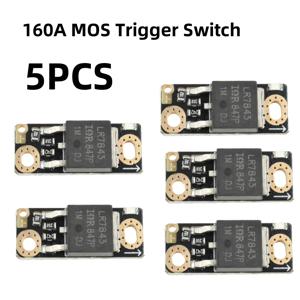 1/2/5/8PCS 160A 고전력 MOS 트리거 스위치 드라이브 모듈 전계 효과 튜브 PWM 규정 전자 스위치 제어 보드