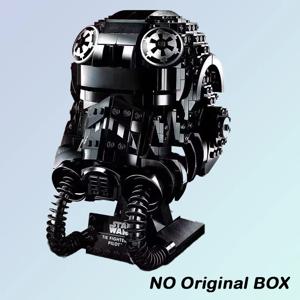 새로운 타이 파이터 파일럿 헬멧 MOC 우주선 전투 모델 빌딩 블록 아키텍처 교육 조립 모델 어린이를위한 장난감 선물