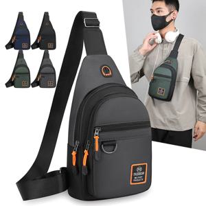 가슴 가방 남자 한 어깨 Crossbody 가방 대용량 야외 스포츠 레저 패션 작은 어깨 가방 배낭 남자