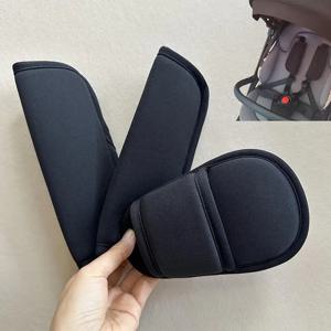 아기 안전 카시트 벨트 패드 유니버설 유모차 어깨 스트랩 커버 소프트 카시트 벨트 쿠션 유모차 어깨 보호대 패드