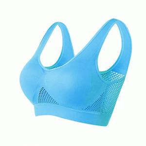 M-6XL 여성 속이 빈 피트니스 요가 스포츠 브래지어 러닝 체육관 패딩 푸시 업 원활한 탑 운동 조끼 브래지어