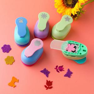 15Mm 미니 스크랩북 펀치 수제 커터 카드 공예 옥양목 인쇄 어린이 DIY 꽃 종이 공예 펀치 구멍 펀처 모양