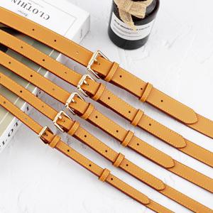 여성 가방에 대한 정품 가죽 가방 스트랩 교체 크로스 바디 핸드백 긴 조절 어깨 벨트 DIY 가방 액세서리