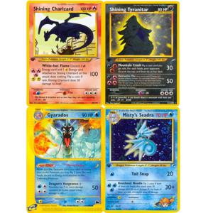 포켓몬 카드 빛나는 카드 체육관 시리즈 Houndoom Jolteon Umbreon Gyarados Snorlax Steelix Piloswine 선물 어린이 장난감 프록시 카드