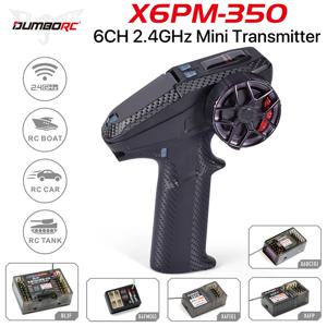 DUMBORC X6PM-350 RC 송신기 리시버 키트, BL3F, X6FG, X6FP, X4FMG, 2.4GHz RC 컨트롤러, 6CH 자이로 범용 RC 자동차 리모컨