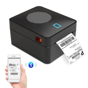 Bluetooth 열전사 라벨 프린터, 배송 패키지용 4X6 배송 라벨 프린터, Windows/Mac/iOS/Android 지원