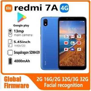 샤오미 레드미 7A 스마트폰, 4G, 모든 네트워크, 1440x720, 13MP, 글로벌 펌웨어 중고 전화