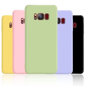액체 실리콘 소프트 케이스, 삼성 갤럭시 S8, S9, S10, S20, S21 FE, S22, S23 플러스, 삼성 노트 8, 9, 10, 20 플러스용 커버