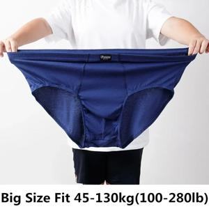 1Pcs 6XL 7XL 8XL 빅 사이즈 팬티 남성용 대형 속옷 팬티 코튼 통기성 소년 팬티 속옷 남성 반바지 속옷