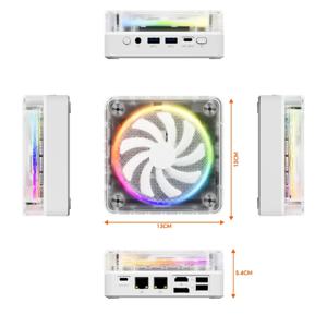 AMD Ryzen9 R9 7940HS ES 6900HX 라이트 미니 PC, 윈도우 11, 8 코어, 16 스레드, DDR5, 4800Mhz, WIFI6, BT5.2, 데스크탑 컴퓨터 게임, 6600HS ES