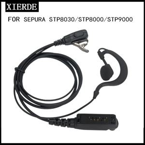 SEPURA STP8000 STP8030 STP8035 STP8038 STP8040 STP8080 워키 토키 양방향 라디오 이어폰 마이크 용 XIERDE 헤드셋