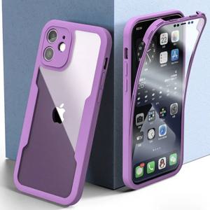 충격 방지 360 iPhone 16 15 13 12 14 11 Pro Max X XS XR 7 8 Plus 커버 카메라 렌즈 화면 전체 보호