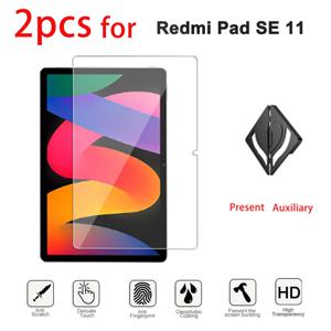 Xiaomi Redmi Pad SE 11 인치 2023 태블릿 보호 필름 스크래치 방지 강화 유리 화면 보호기 용 2PCS HD
