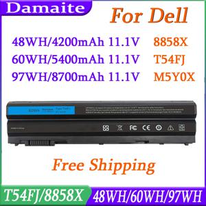 8858X T54FJ M5Y0X 48Wh/60Wh/97Wh 노트북 배터리 DELL 위도 E6420 E6430 E6520 E6530 E6540 E5420 E5430 E5520 E5530