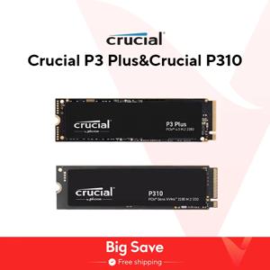Crucial P3 Plus PCIe Gen4 3D NAND NVMe M.2 SSD, 최대 5000 MB/s, 2TB, 1TB, 500GB