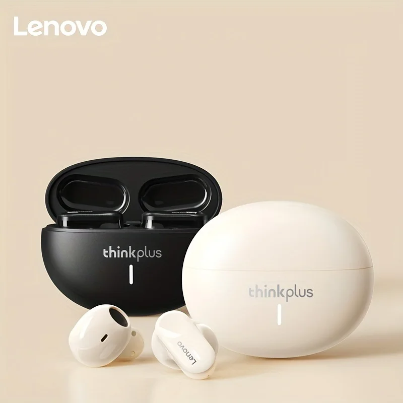 새로운 오리지널 Lenovo LP19 Bluetooth 5.1 이어폰 TWS 스포츠 헤드폰 무선 이어폰 이어 버드 듀얼 HD 마이크 헤드셋