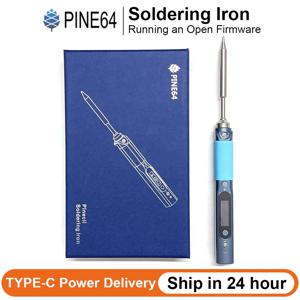 Pine64 CN 버전 Pinecil V1 납땜 다리미, 휴대용 프로그래밍 가능 용접 도구, 온도 조절 가능 디지털 납땜 스테이션