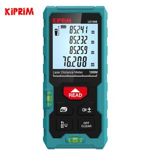 Kiprim 레이저 거리 측정기 50M 70M 100M 미니 레이저 측정 도구 레이저 테이프 고정밀 다중 측정 기능