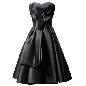 섹시한 Strapless 웨딩 신부 들러리 파티 드레스 우아한 댄스 파티 저녁 게스트 여성을위한 미니 여름 드레스 2025 블랙 졸업