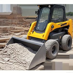 버킷 가든 3륜 로더가 포함된 무료 배송 맞춤형 미니 스키드 스티어 로더