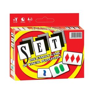 SET 및 퀴들러 가족 카드 게임 - 가족 모임 활동 및 휴일을 위한 재미있는 보드 게임