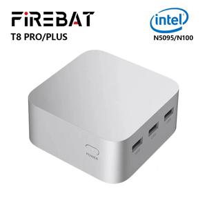 FIREBAT T8 Pro Plus 미니 PC Intel Celeron N100 데스크탑 게임용 컴퓨터 8GB 16GB 256GB 512GB DDR4 DDR5 WIFI5 BT4.2