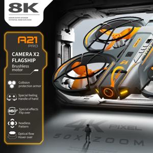 Xiaomi A21 Pro VR 드론 8K 전문 항공 HD 듀얼 카메라 지능형 장애물 회피 브러시리스 전원 접이식 FPV UAV