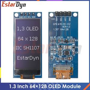 1.3인치 OLED 디스플레이 64×128 LCD 모듈 SH1107 LCD Arduino용 1.3인치 OLED 수직 스크린 모듈