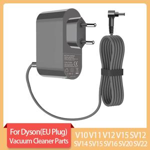 다이슨 V10 V11 V12 V15 SV12 SV16 SV20 진공 청소기 배터리 충전기 전원 공급 장치 Patr에 적합한 30.45V EU 플러그 전원 어댑터