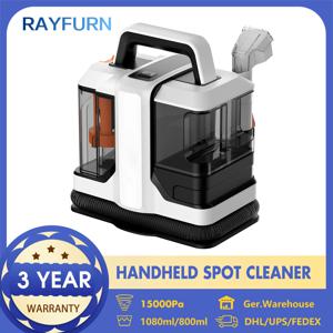 RAYFURN W05 휴대용 카펫 청소기 750W 휴대용 15Kpa 유선 스팟 청소 기계 젖은 직물 카펫 소파 청소 애완 동물 휴대용 자동차